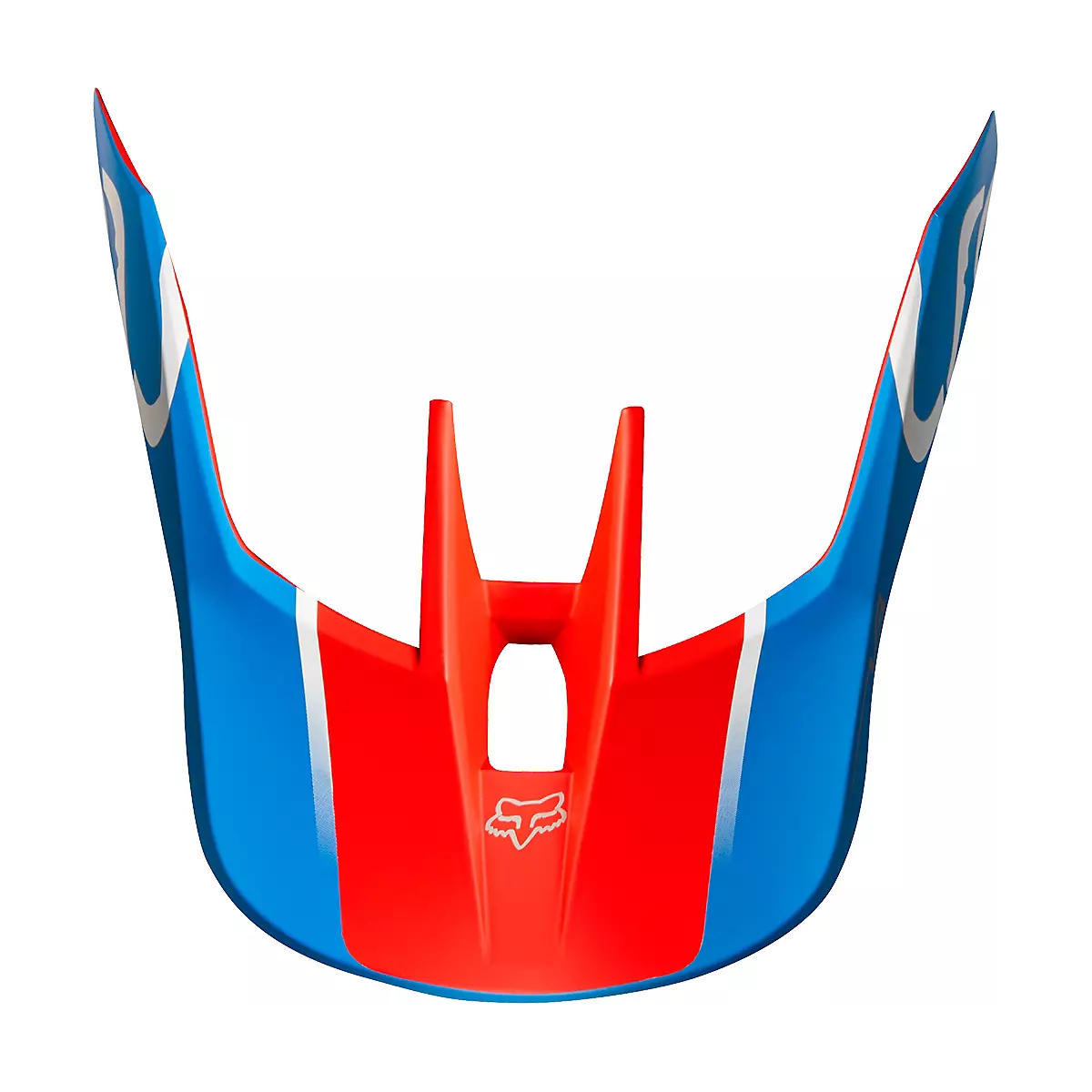 Fox Racing - MX19 V3 Helmet Visor-Blue/Red (22969-149)