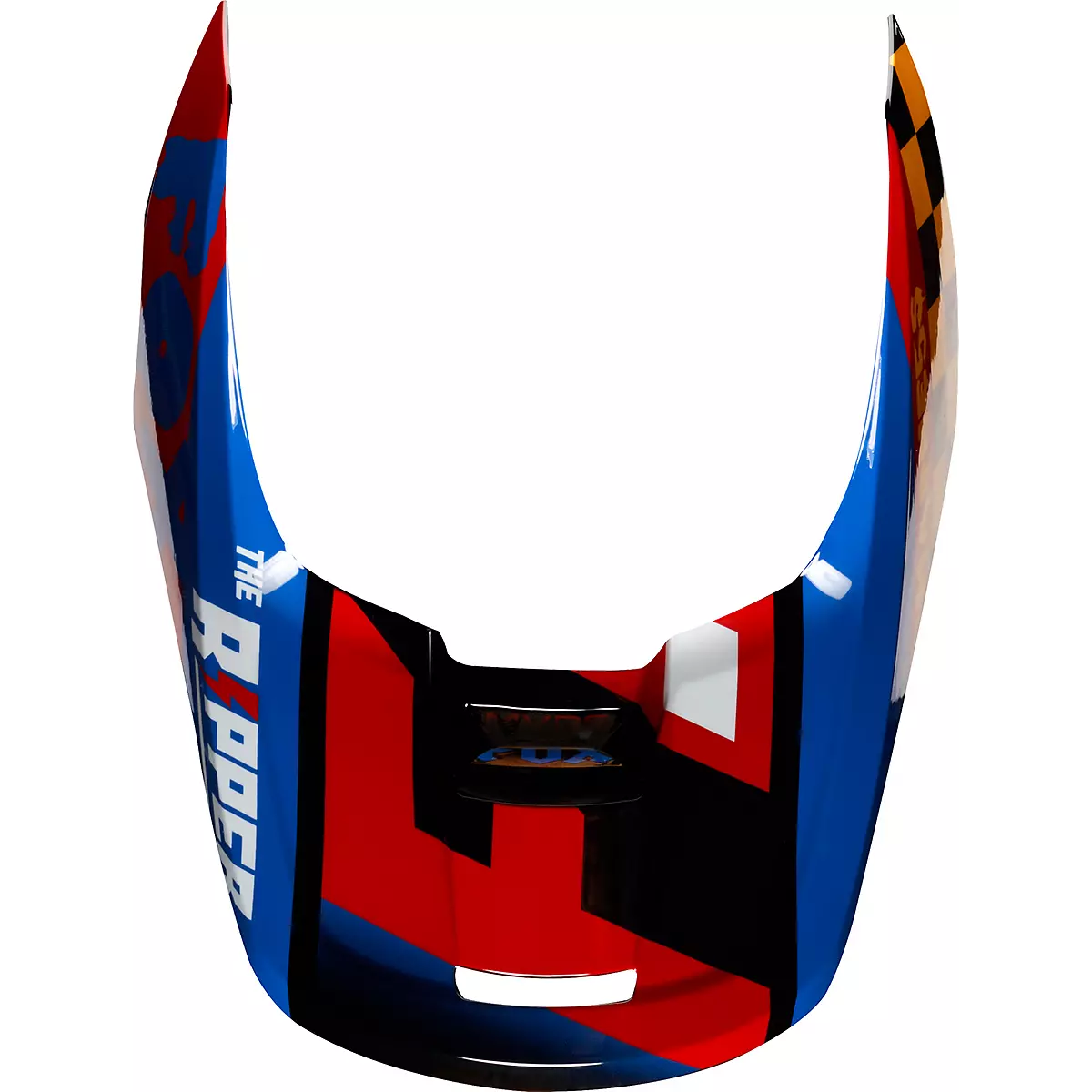 Fox Racing - MX19 V1 Helmet Visor Youth-Black/Yellow (22981-019)