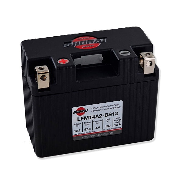 Shorai-LFM14A2-BS12 SHORAI BATTERY LFM14A2-BS12 4897034420814