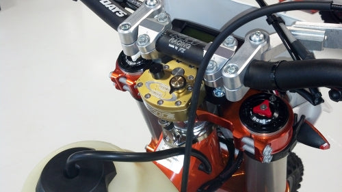 Scotts Performance - Solid & Rubber SUB Mounted Steering Damper Kit - 2024+ KTM 450/500 EXC-F