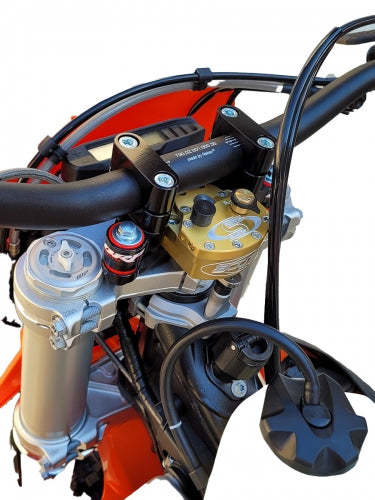 Scotts Performance - Solid & Rubber SUB Mounted Steering Damper Kit - 2024+ KTM 450/500 EXC-F