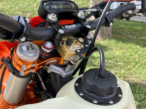 Scotts Performance - Solid & Rubber SUB Mounted Steering Damper Kit - 2024+ KTM 450/500 EXC-F
