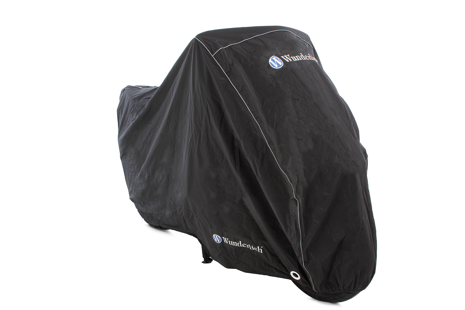 This exclusive outdoor tarpaulin is customised to fit your model.