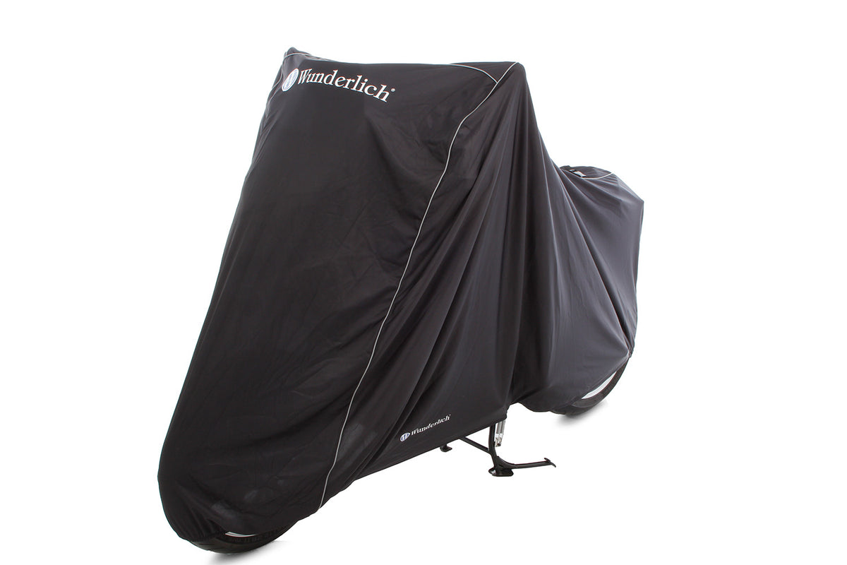 This exclusive tarpaulin is customised to fit your model.