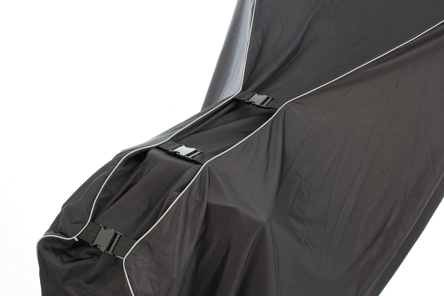 This exclusive tarpaulin is customised to fit your model.