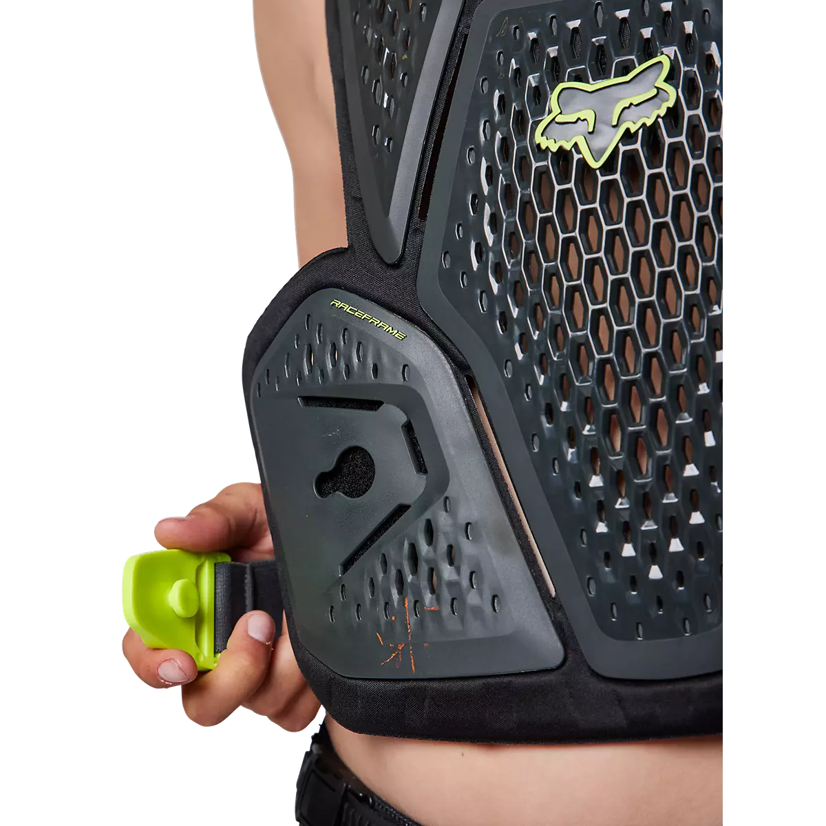 Fox Racing - Youth Raceframe Roost Chest Guard-Dark Shadow (24267-330)