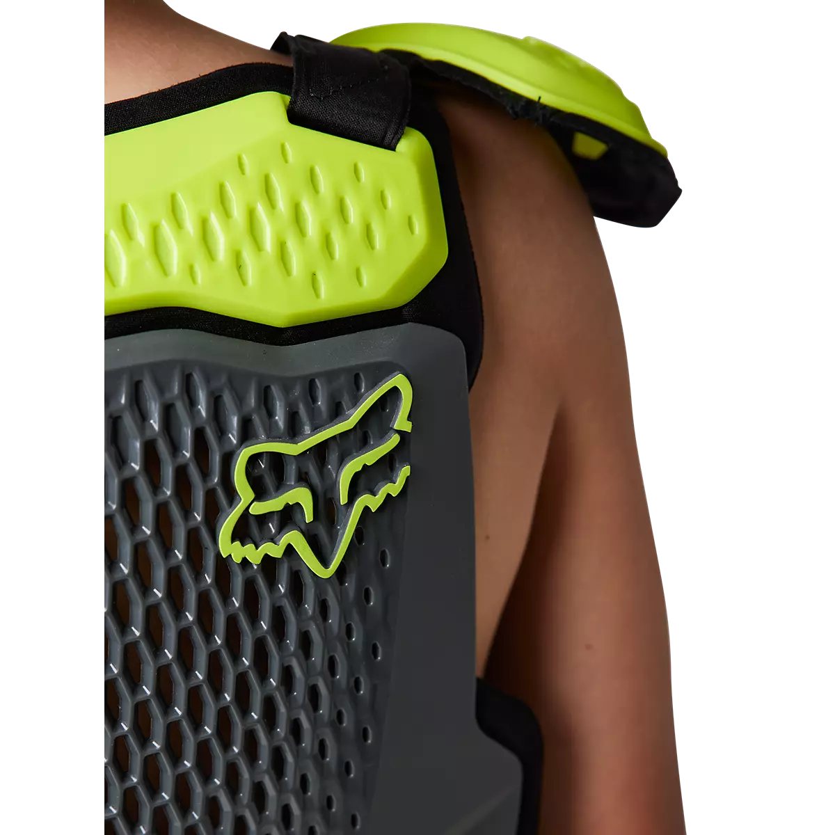 Fox Racing - Youth R3 Chest Guard-Dark Shadow (24811-330)