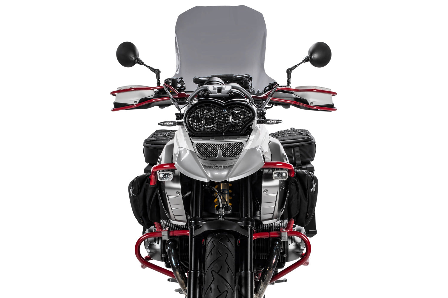 Touring windshield, distinctly wider and higher than the genuine one- R 1200 GS