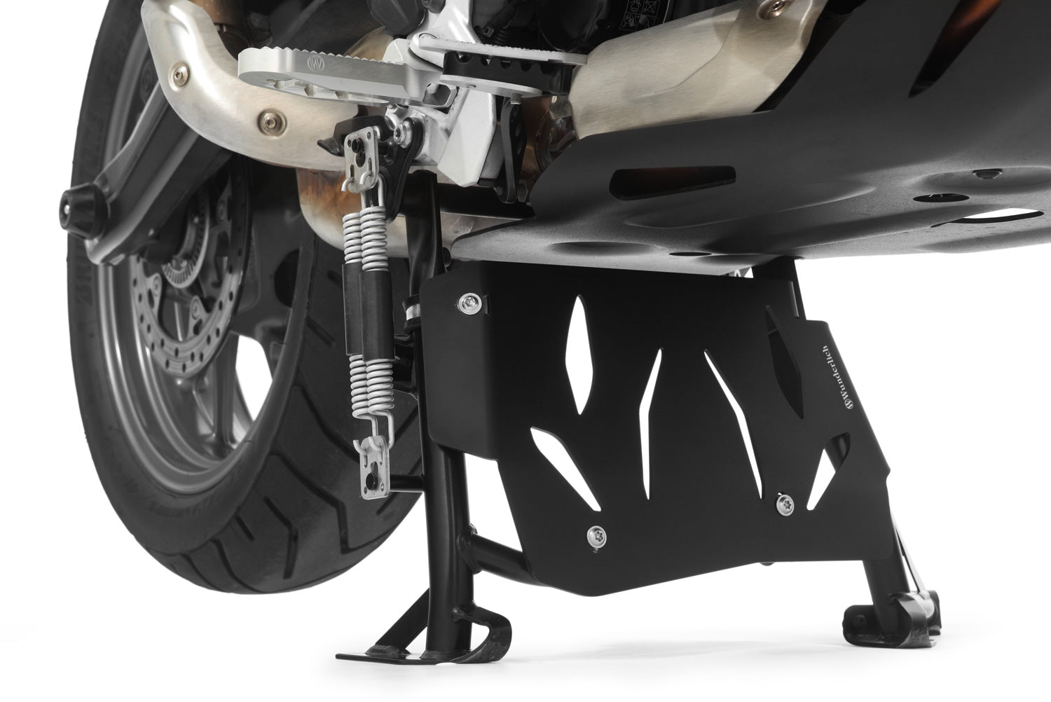 Wunderlich centre stand protection plate - complete your BMW ✔ Premium components ✔ Integrated design ➜ Order now