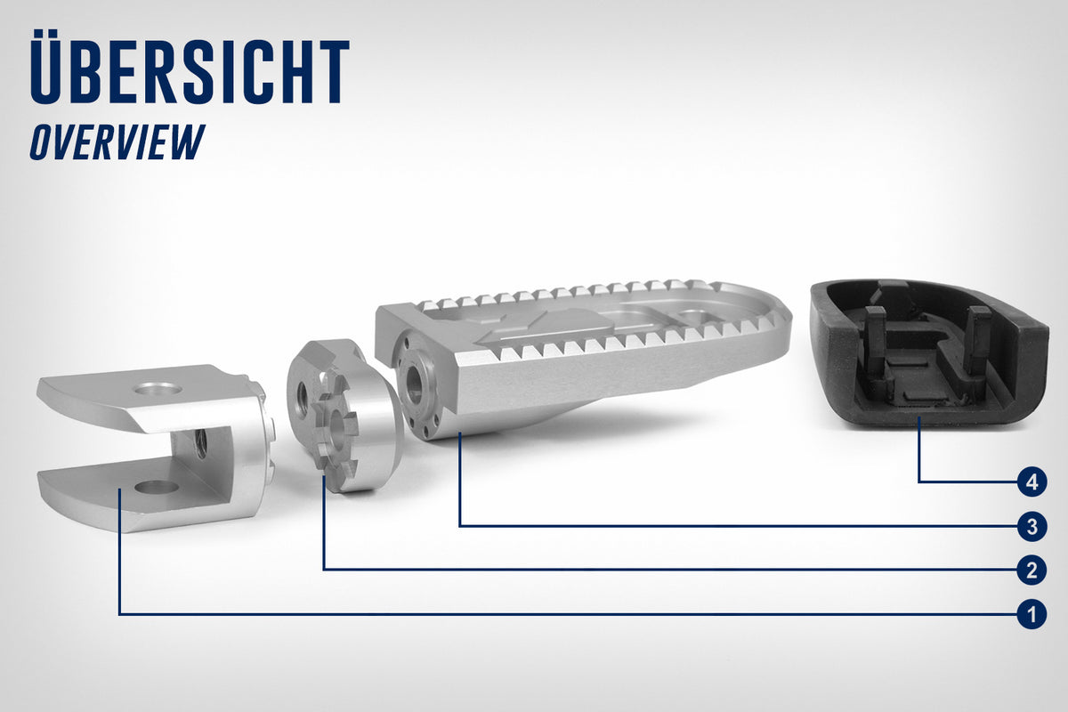 Wunderlich Vario adapter EVO1 (pair)-25912-030