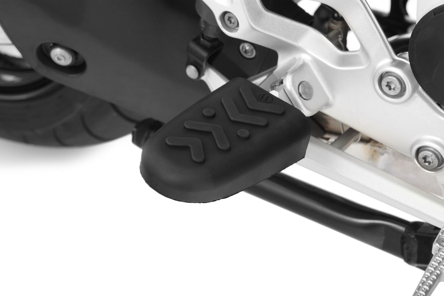 The footrests in our Vario EVO1 footrest system are constructed to be robust, sturdy, high-grip and dirt-resistant