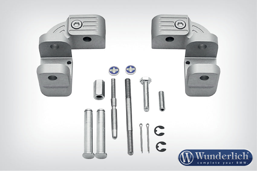 Wunderlich »ERGO« rider footrest lowering kit for BMW R 850 1100 1150 Adventure. For relaxed seating position and perfect knee.............