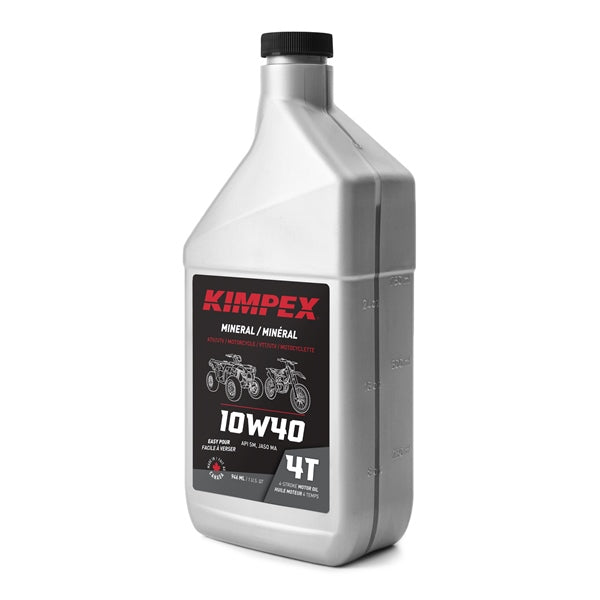 Kimpex-OIL ENGINE MOTO/ATV 10W40 946ML MNRAL FV0003215 779423241726