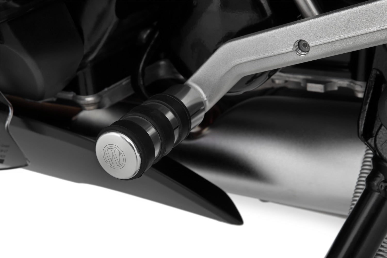 Wunderlich brake and gear lever enlargement touring for BMW R 1200, R 1250, R 1100, R 850 and K 1200 

