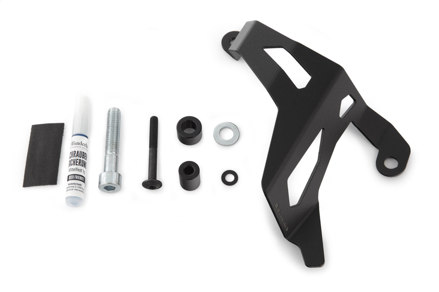Solid mechanical protection of the shift assistant for the F 750 GS and F 850 GS black