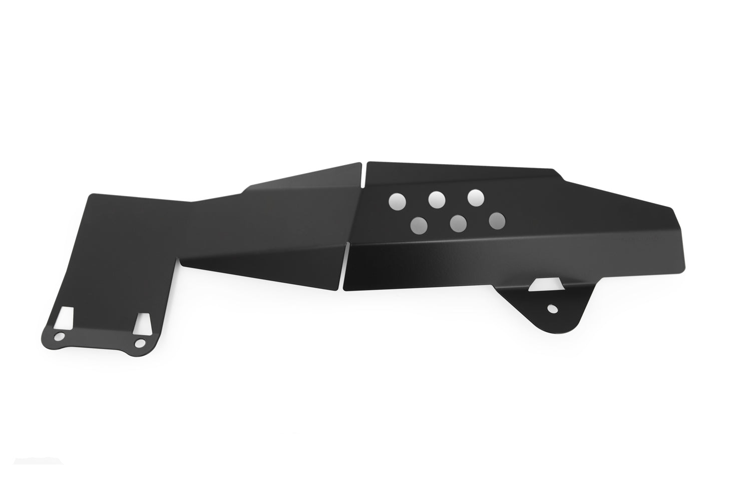 Covers the front of the rear silencer and thereby protects exposed areas against painful contact and burns.