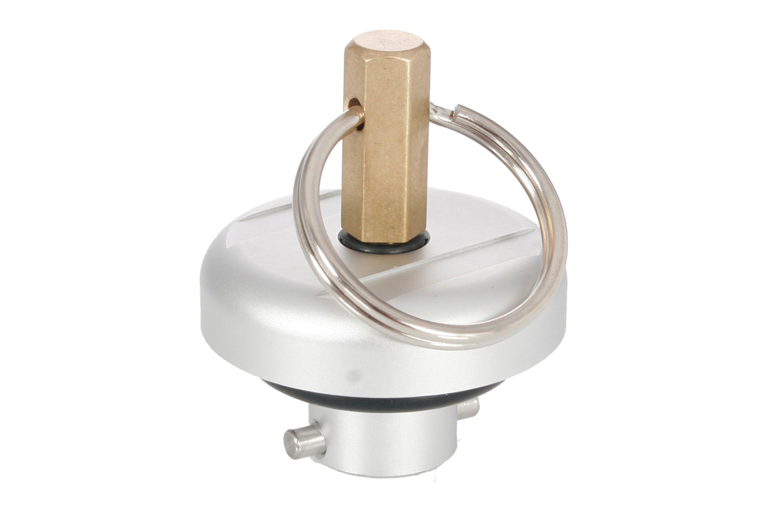 This Wunderlich safety oil plug replaces the original plastic oil filler plug. A good alternative to the “Locking Oil Filler Plug”.