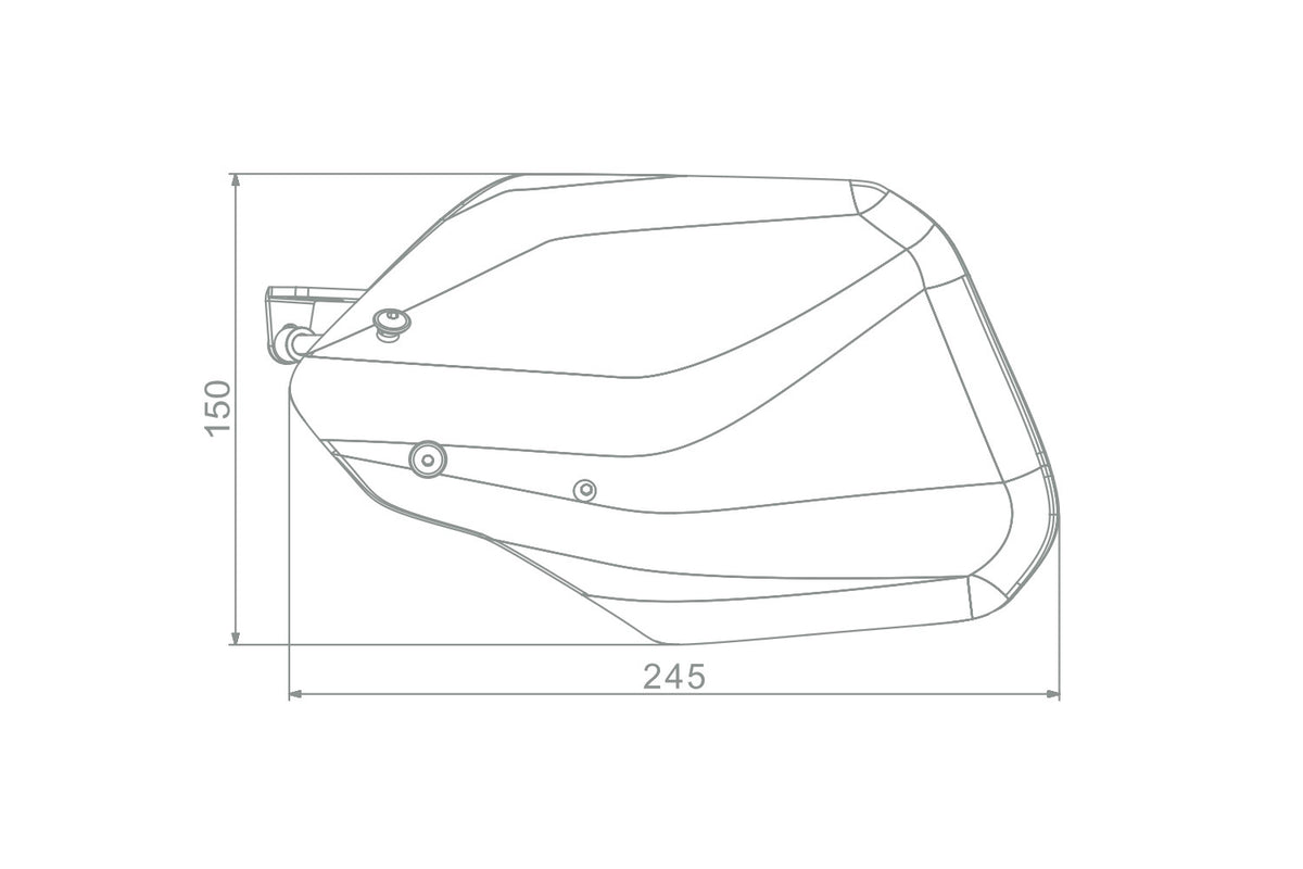 Our Hand guards for the BMW are the remedy you need. You can't get any more protection
