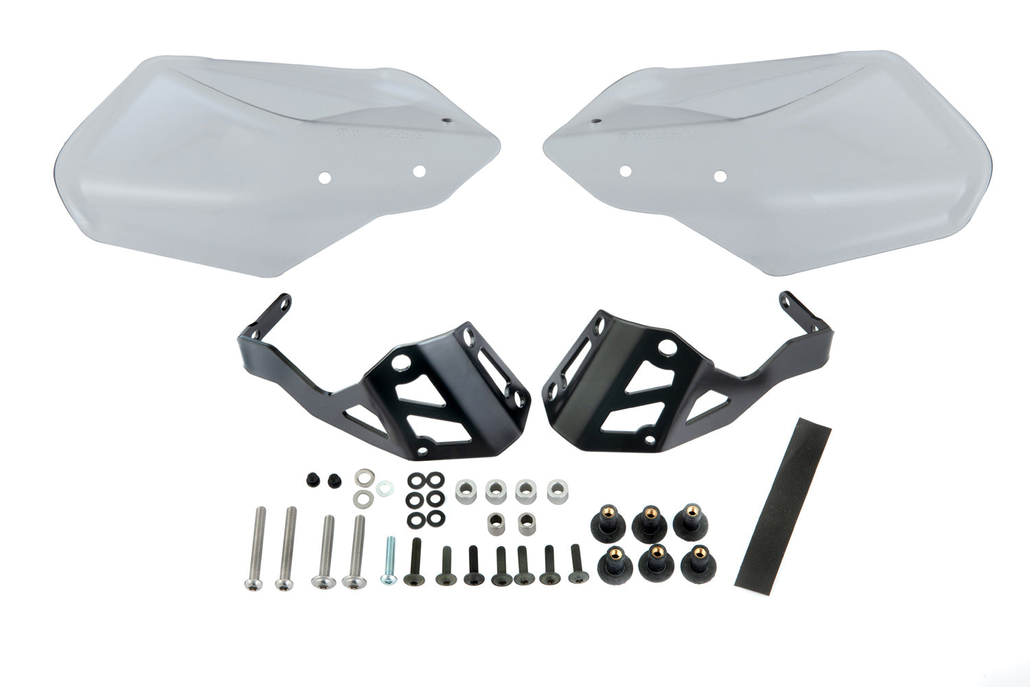 These hand guards offer maximum protection from cold, rain, or dirt.