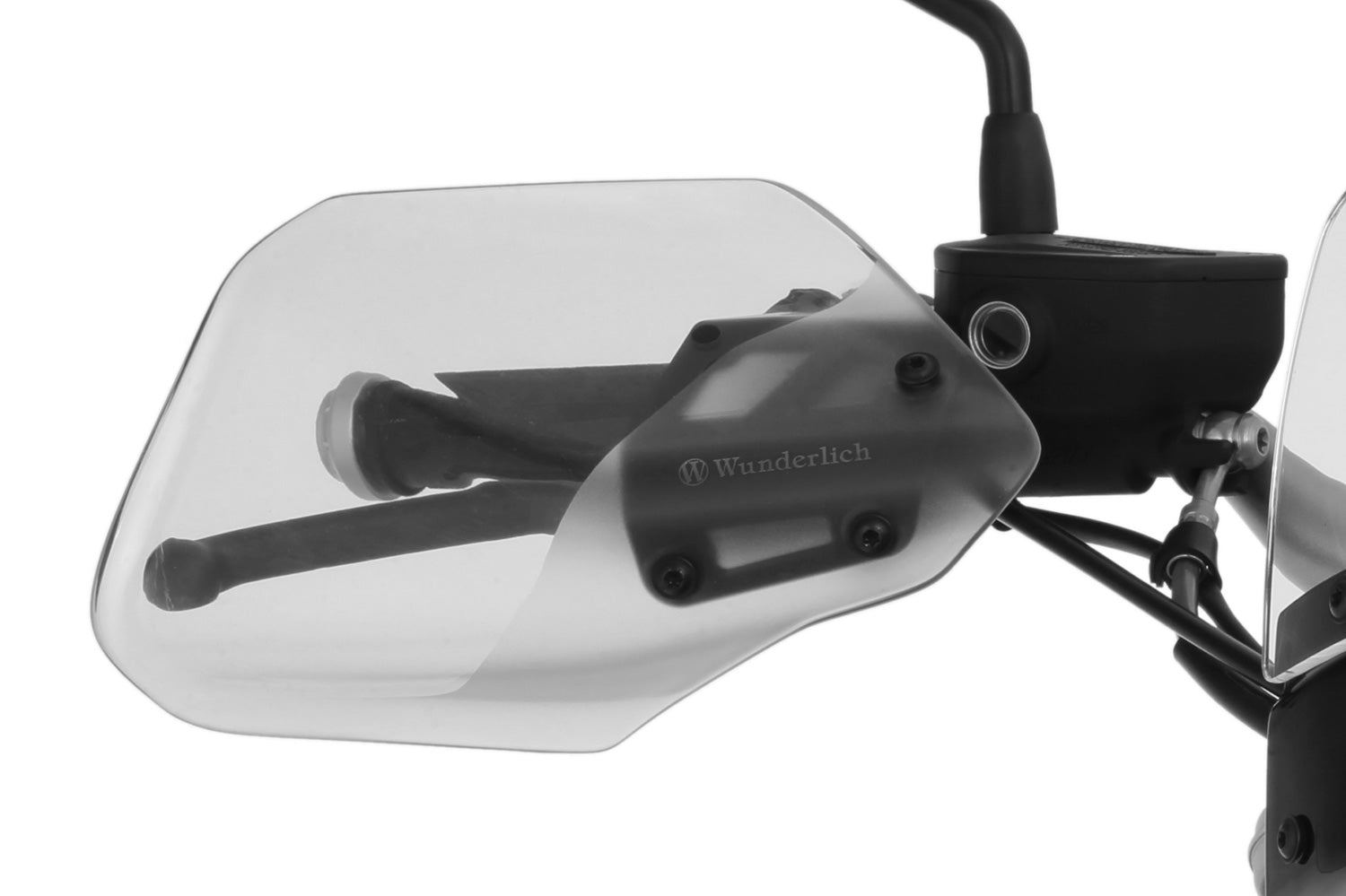 These hand guards offer maximum protection from cold, rain, or dirt.