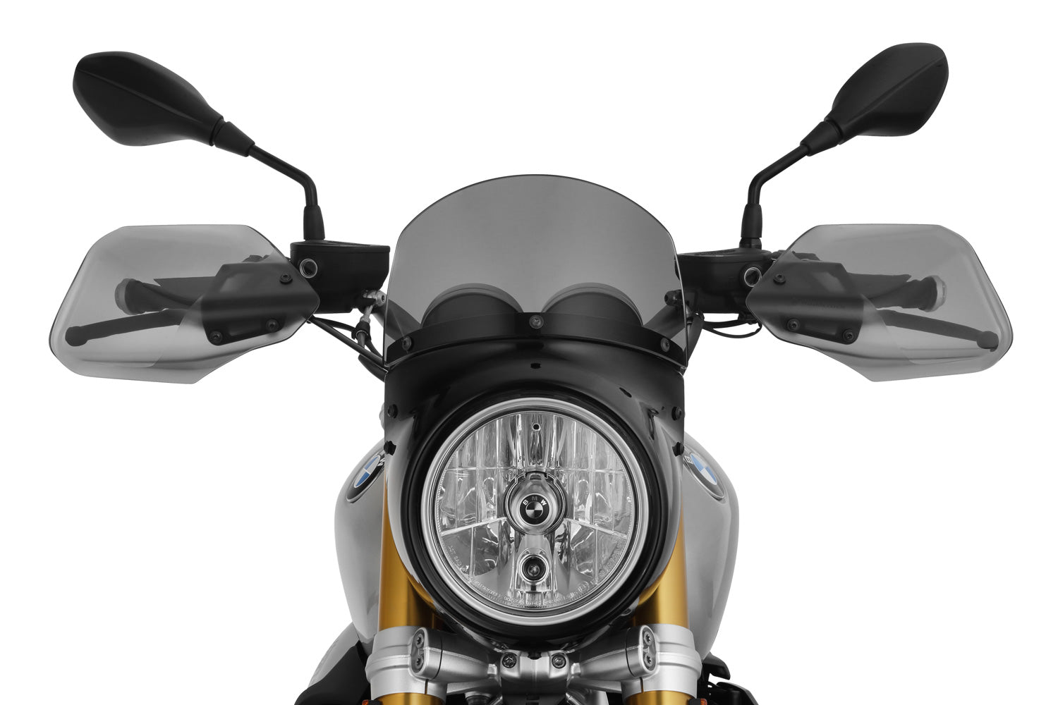 These hand guards offer maximum protection from cold, rain, or dirt.