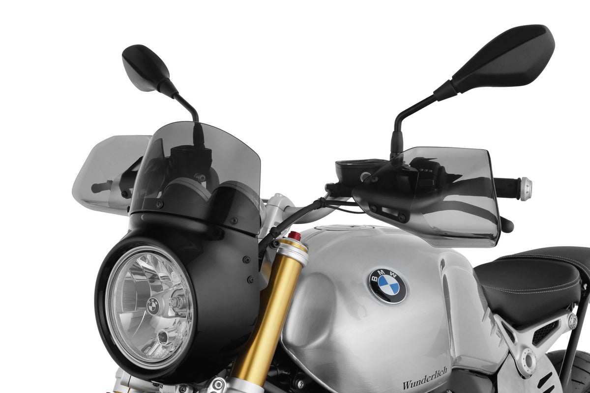 These hand guards offer maximum protection from cold, rain, or dirt.