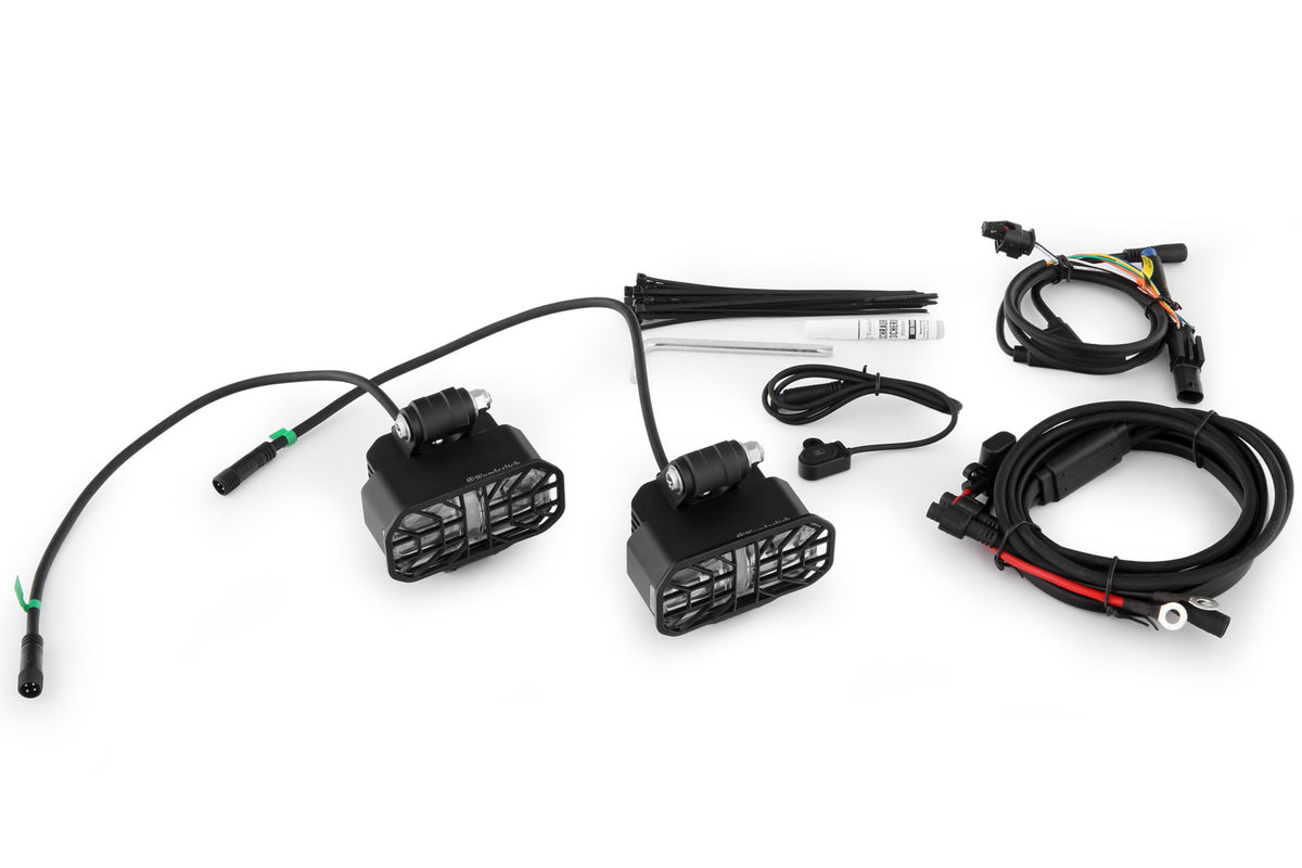 MICROFLOOTER 3.0: Excellent, even illumination of the road when riding in fog, rain and at night