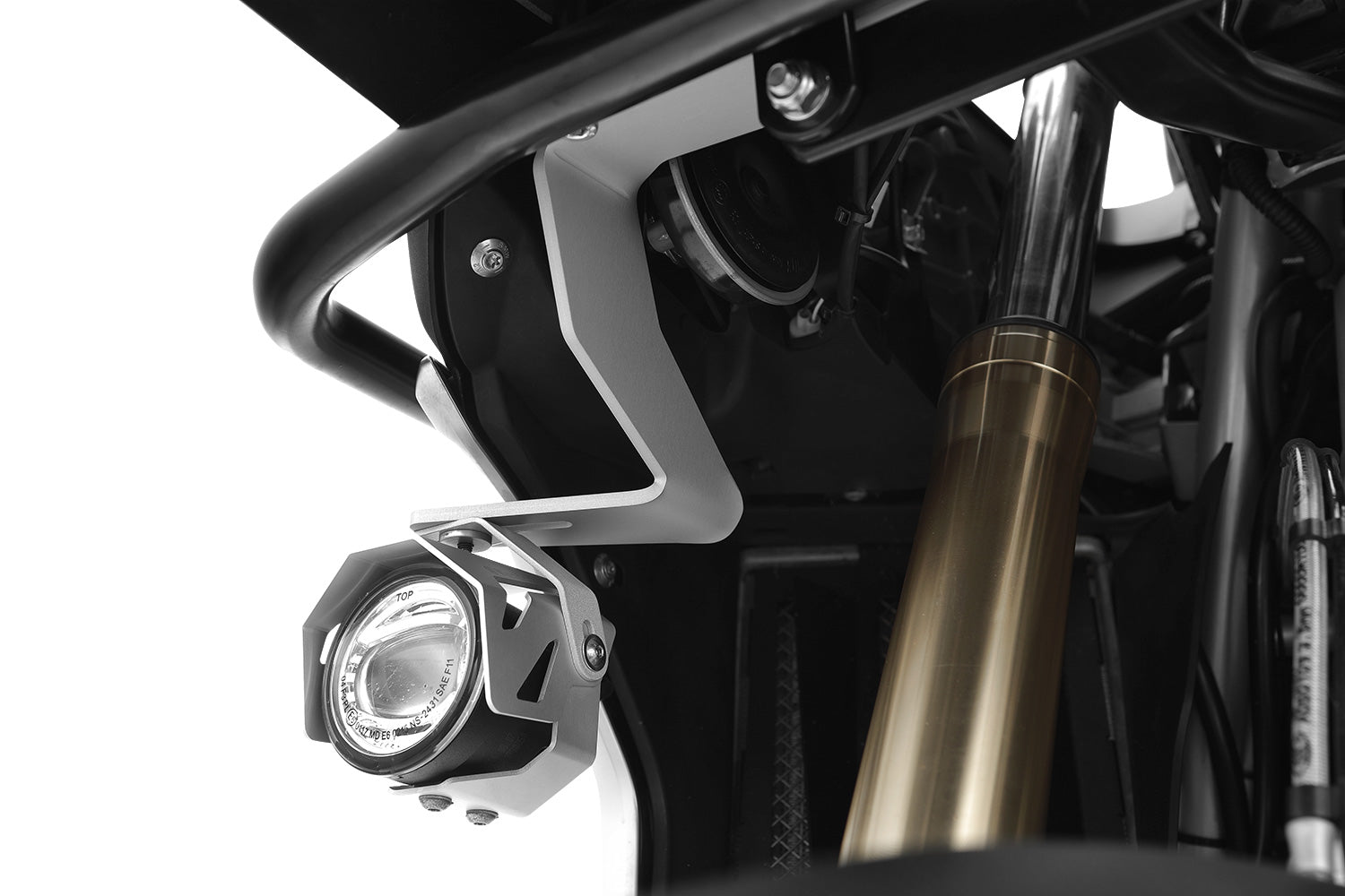 Wunderlich LED additional head light. High luminous, low energy absorption and more active safety!