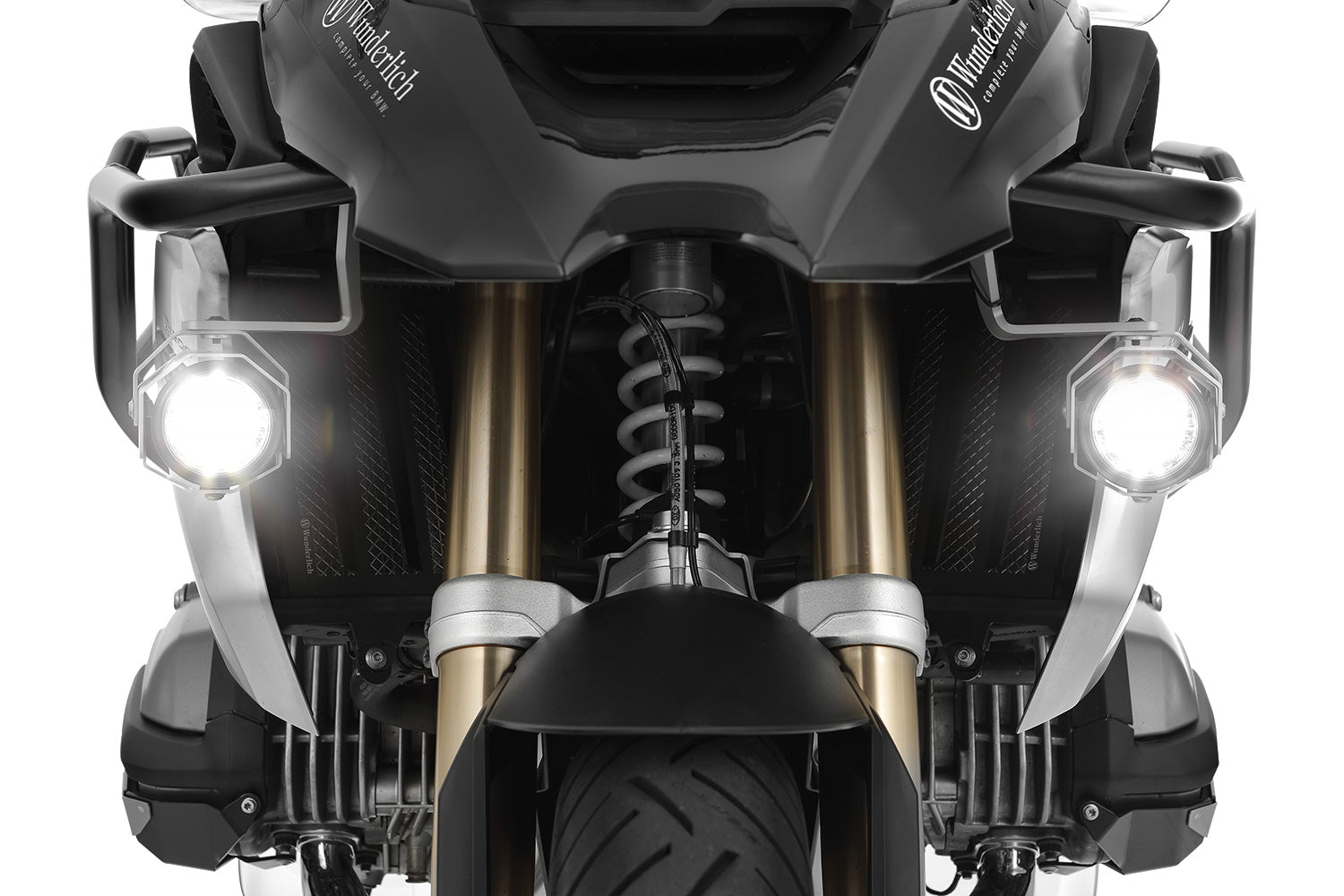 Wunderlich LED additional head light. High luminous, low energy absorption and more active safety!