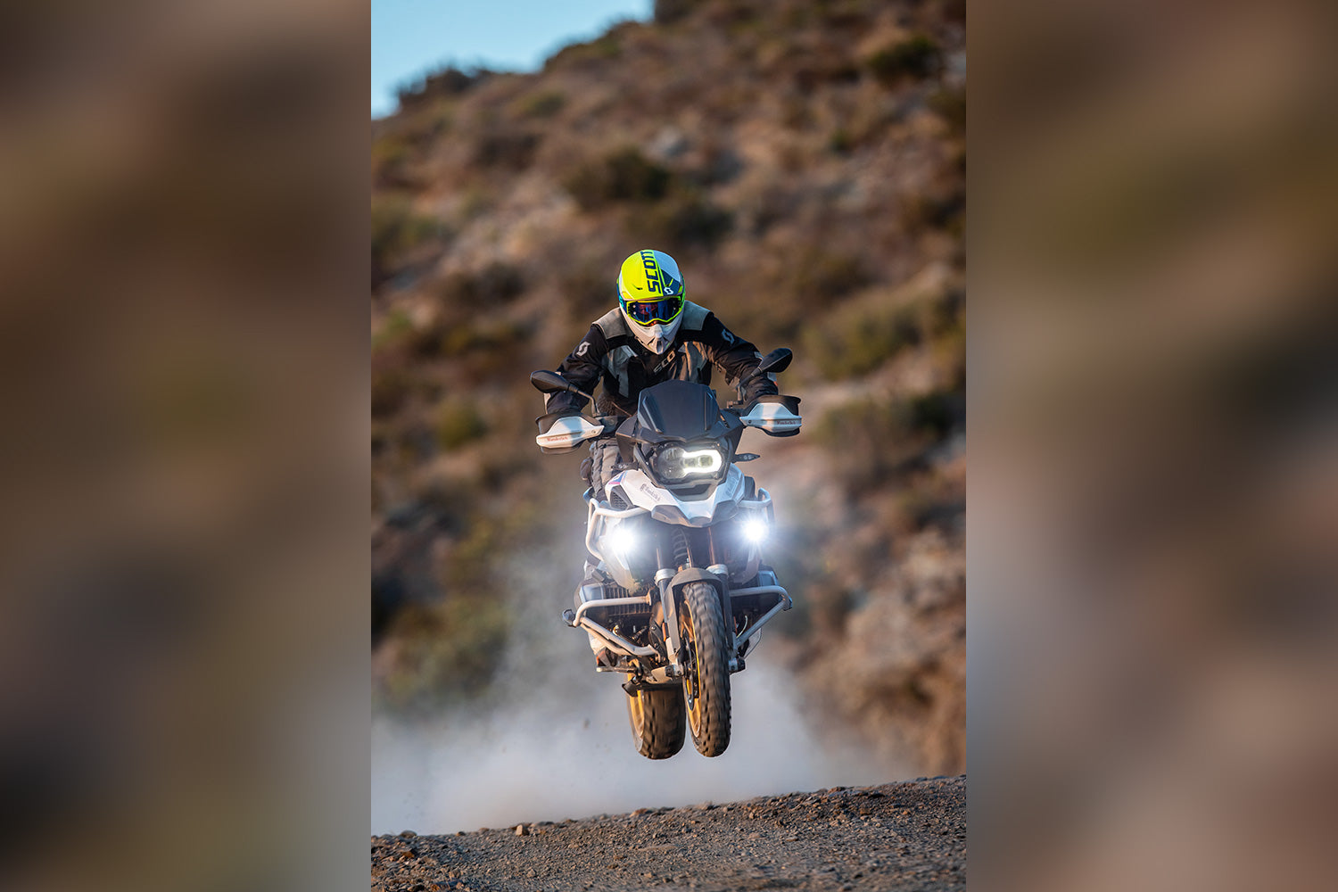 Wunderlich LED additional head light. High luminous, low energy absorption and more active safety!