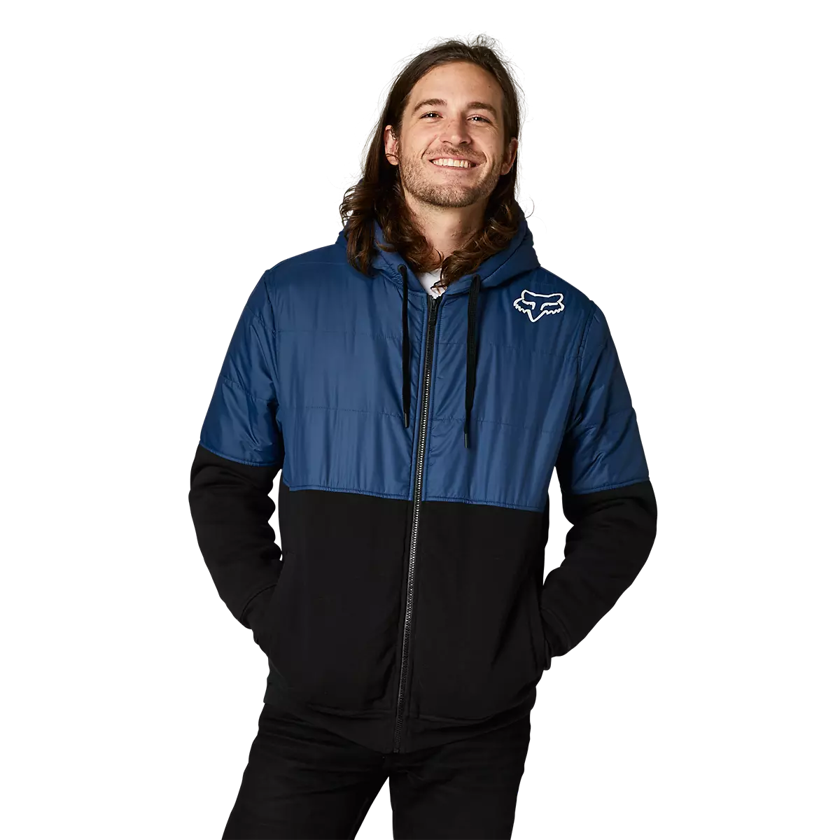 Fox Racing - Lindon Sasquatch Zip Hoodie-Dark Indigo (28685-203)