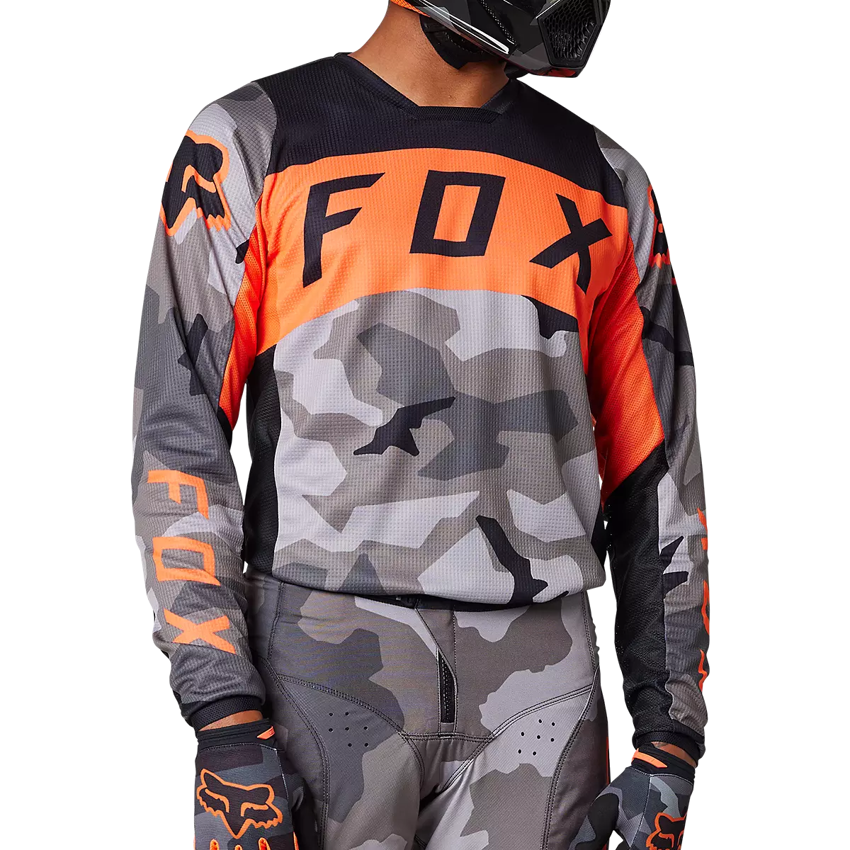 Fox Racing - 180 Bnkr Jersey-Grey Camo (28827-033)