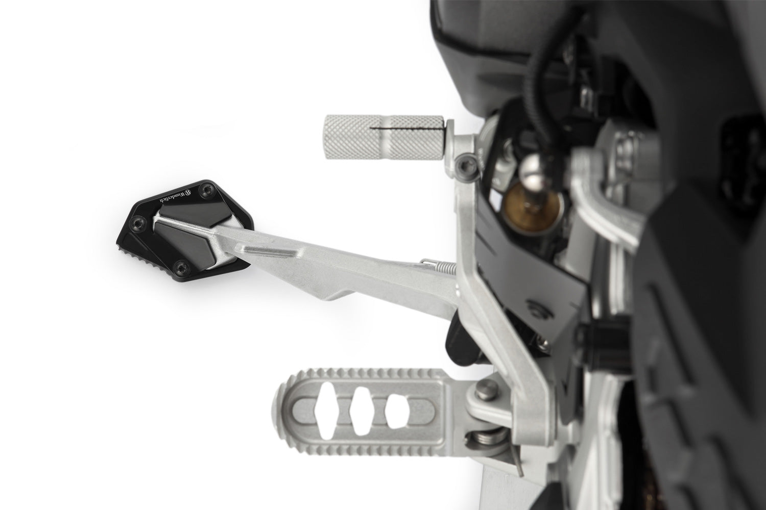 Wunderlich Side stand enlarger F 900 GS - complete your BMW ✔ Premium components ✔ Integrated design ➜ Order now