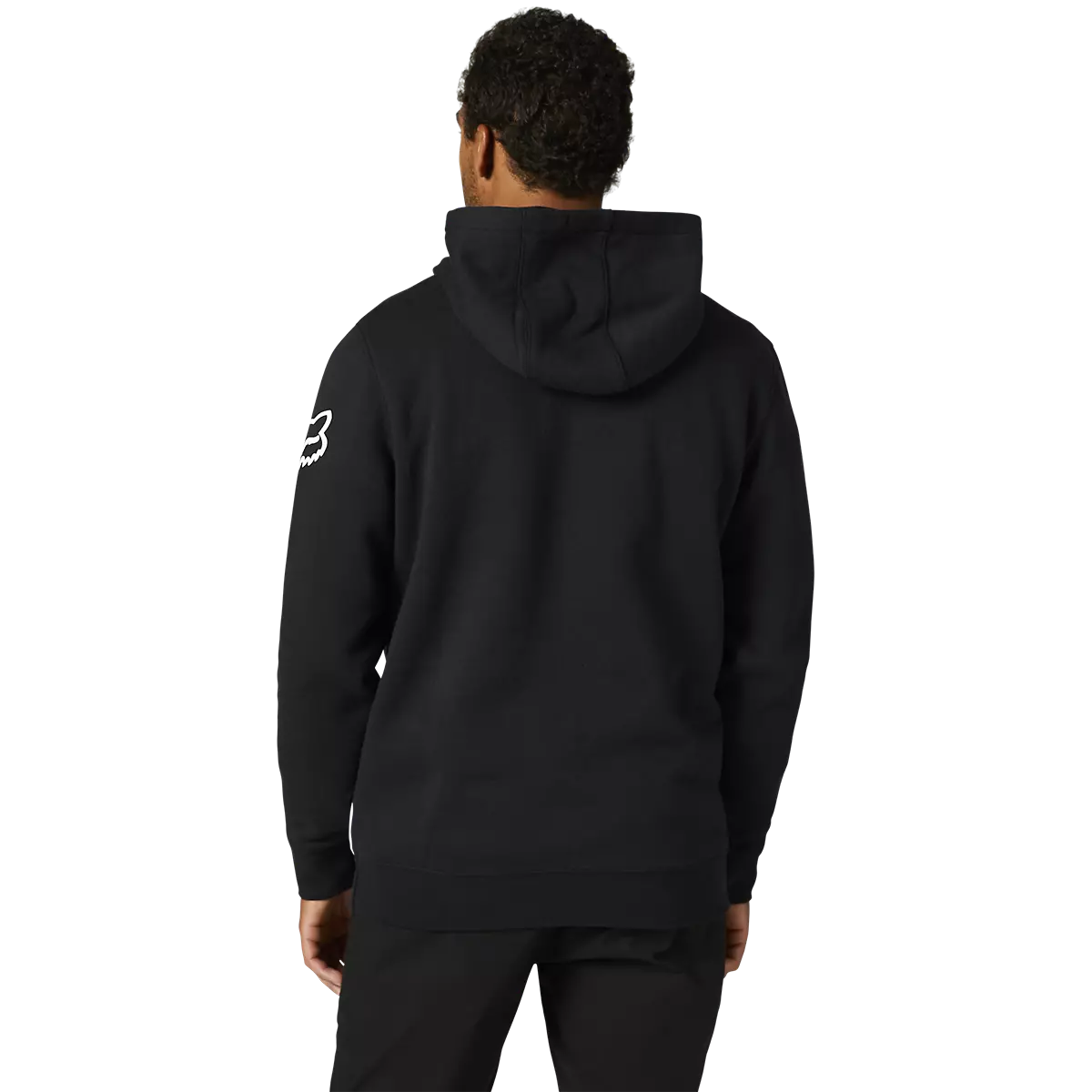 191972619908 28999-018XL KAWI STRIPES PO FLEECE  Black/White