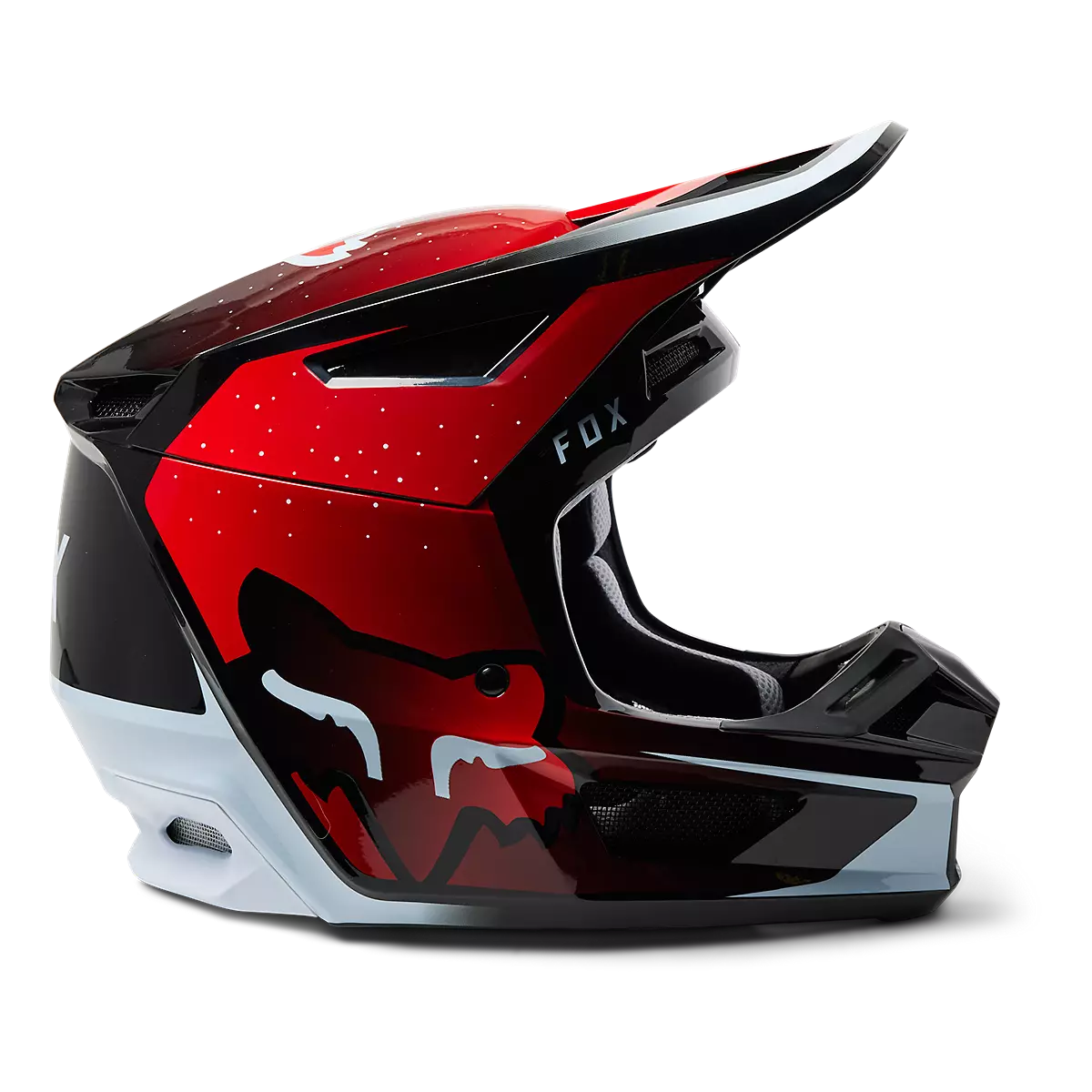 Fox Racing - V2 Vizen Helmet-Flo Red (29649-110)