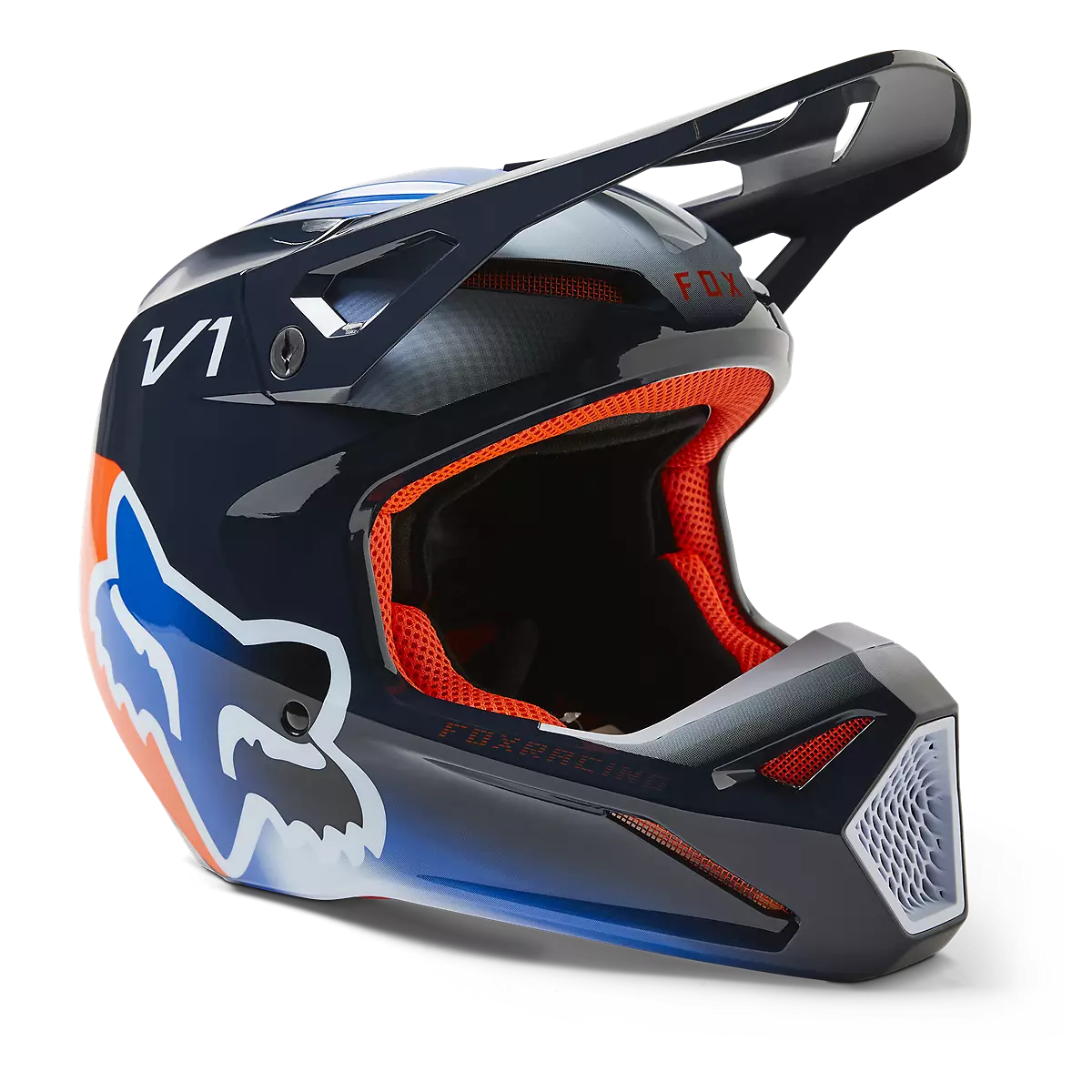 Fox Racing - V1 Toxsyk Helmet Dot/Ece-Midnight (29659-329)