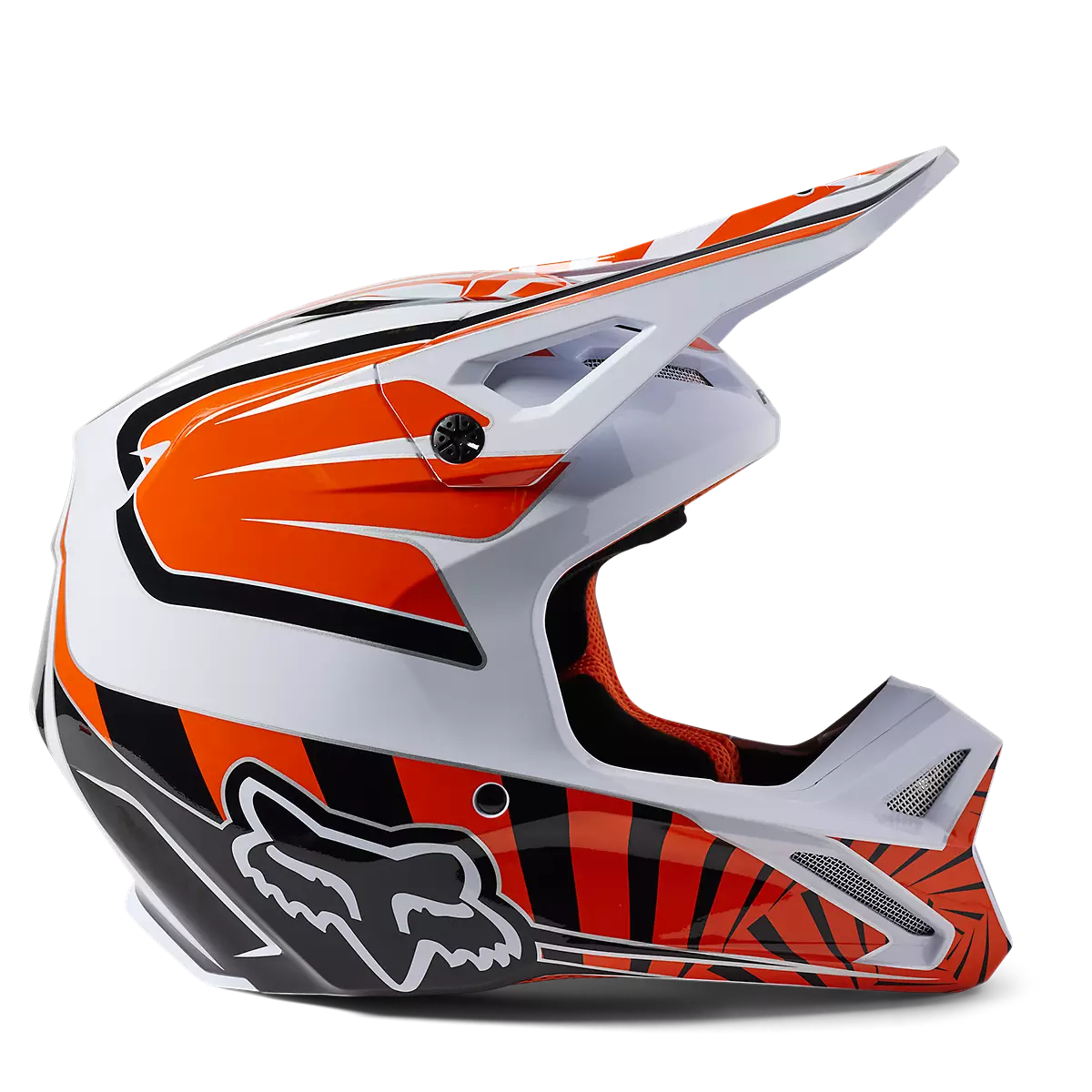 Fox Racing - V1 Goat Helmet Dot/Ece-Orange (29661-009)