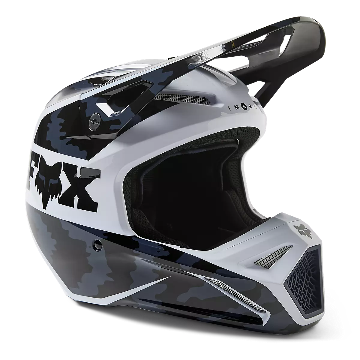Fox Racing - V1 Nuklr Helmet Dot/Ece-Black (29663-001)