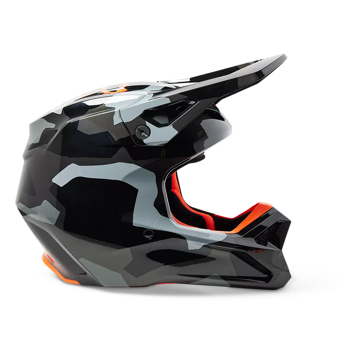 Fox Racing - V1 Bnkr Helmet  (29667)-Grey Camo (29667-033)