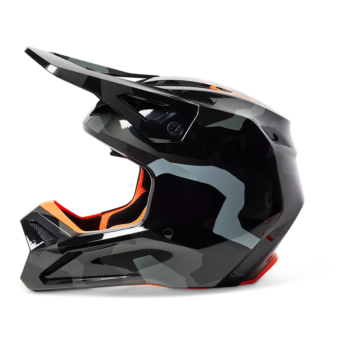 Fox Racing - V1 Bnkr Helmet  (29667)-Grey Camo (29667-033)