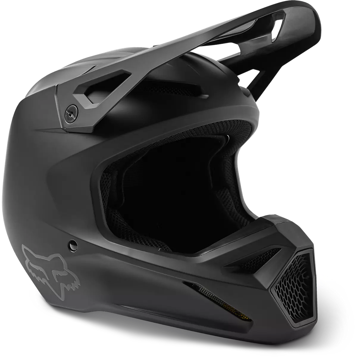 Fox Racing - V1 Solid-Matte Black (29669-255)