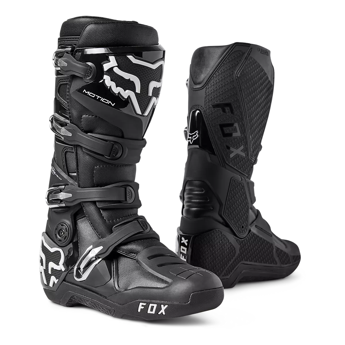 Fox Racing - Motion Boot - Black/White/Gum-Black (29682-001)