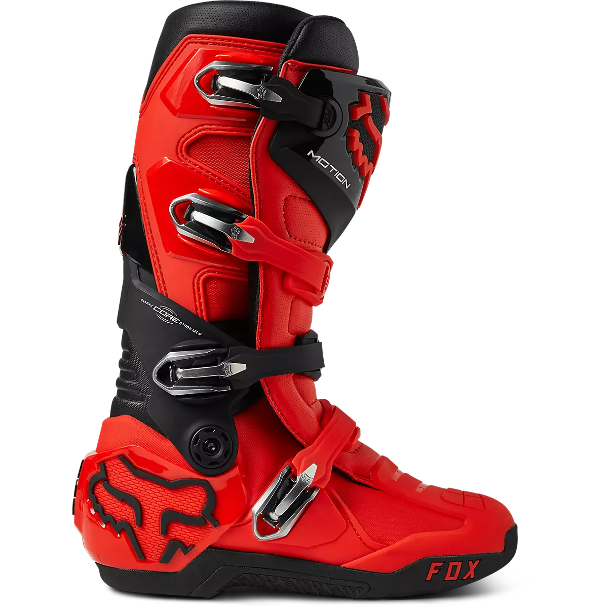 Fox Racing - Motion Boot - Black/White/Gum-Flo Red (29682-110)