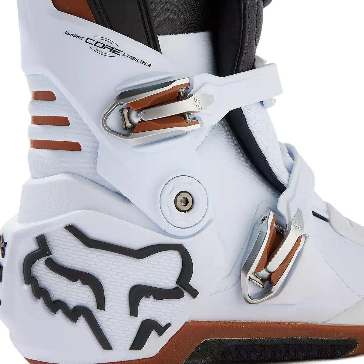 Fox Racing - Motion Boot - Black/White/Gum-Black/White/Gum (29682-454)