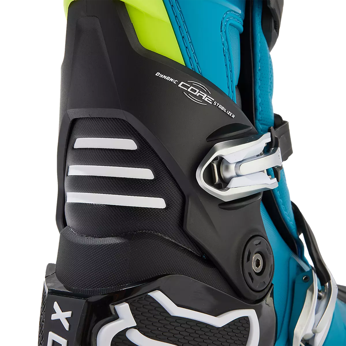 Fox Racing - Motion Boot - Black/White/Gum-Maui Blue (29682-551)