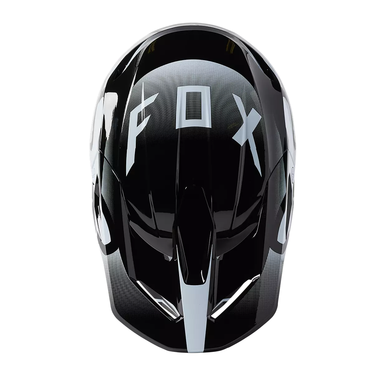 Fox Racing - Youth V1 Leed Helmet-Black/White (29729-018)
