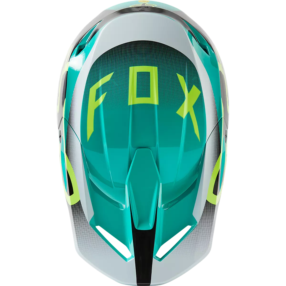 Fox Racing - Youth V1 Leed Helmet-Teal (29729-176)