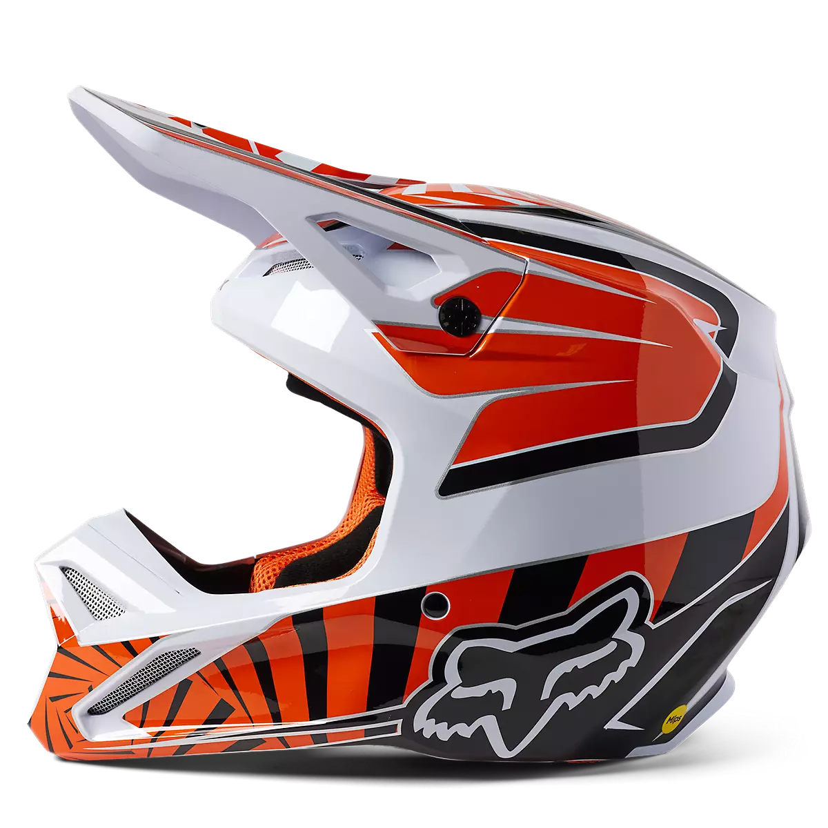 Fox Racing - V1 Goat Helmet Dot/Ece Youth-Orange (29733-009)