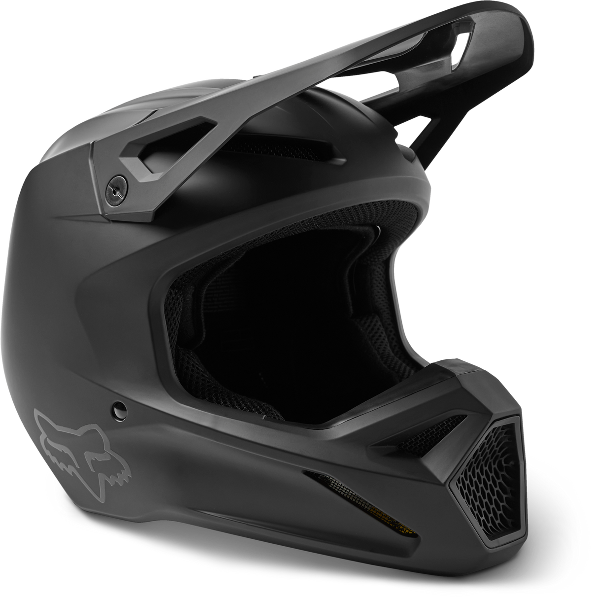 Fox Racing - YTH V1 Matte Black Helmet