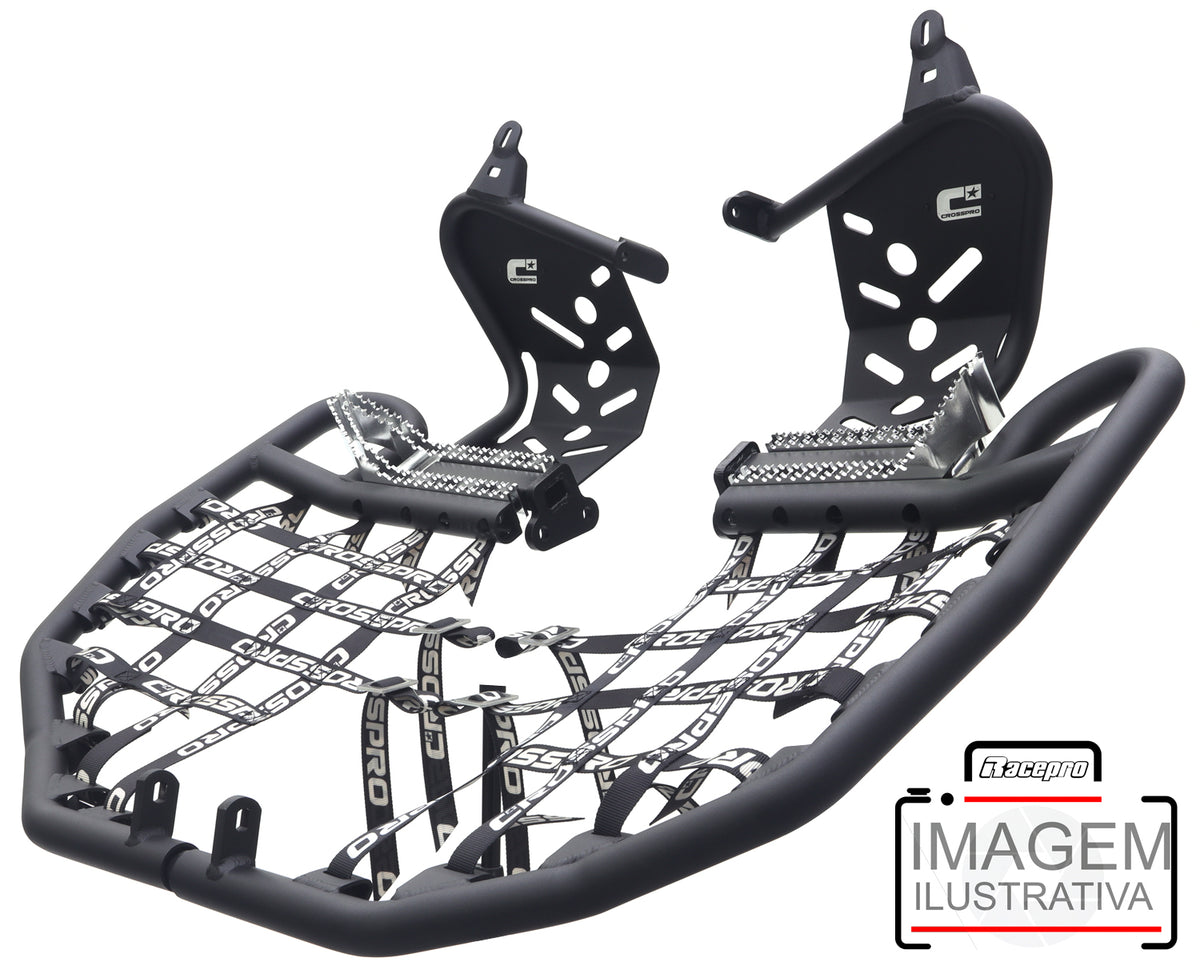 Crosspro - Nerf Bar Evo Pro For Yamaha YFM 700 Raptor-Textured Black